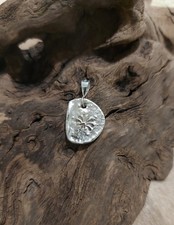 Palmen Insel Anhänger 925