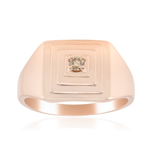 Argyle diamant rose vermeil - diamant,