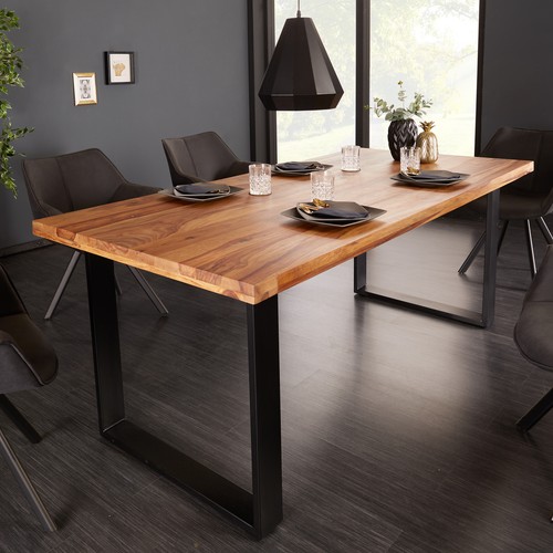 Massivholz esstisch iron - massivholz, craft