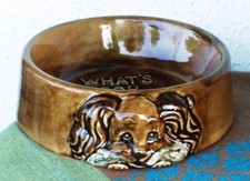 MAC-0623b -  Schrühware - Keramik-Rohling - Futternapf - Hund - Höhe 16,5 cm