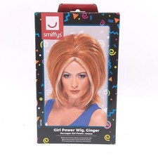 Smiffys Damen Perücke Fuchsrot Power Mädchen Haar 42130