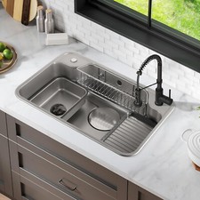 Stahl Küchenspüle groß