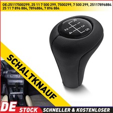 5-Gang Schaltknauf Echtleder