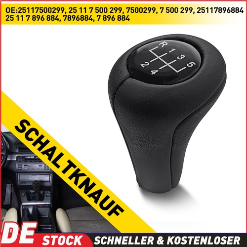 Gang schaltknauf echtleder - schaltknauf,