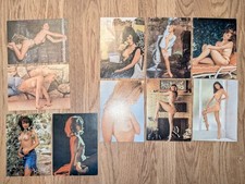 10 x Ansichtskarte Postkarte Akt Erotik Pin Up 69er Jahre