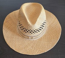 Strohhut/Sommer/Sonne/Strand/Western/Cowboy/Country/Panama/Traveller/Fedora/NEU