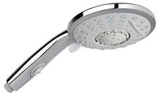 Handbrause XL Duschkopf Brause Bad  Wasserschwall 5 Funktionen  Regenbrause