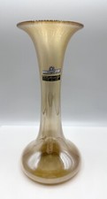 Vase Glashütte Eisch Irisgold