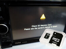 CLARION NX505E GPS Karten letztes Update 2025 Q2 ganz Europa Fehlerbeseitig