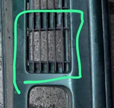 Verkleidung Gitter  Maserati  Metall Quattroporte 4 Bj 1996 Stoßstange