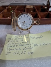 Elgin Savonette Tachenuhr 14 K