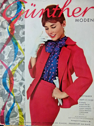 Altes modeheft günther von - modeheft,