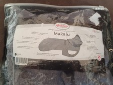 Hundemantel / Regenjacke Record Makalu, grau, 25-60cm