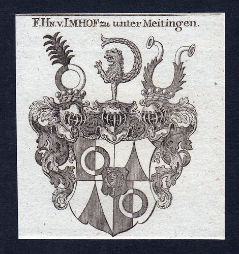 1820 untermeitingen imhof - untermeitingen,