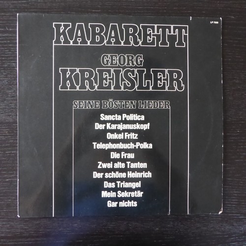 Georg kreisler kabarett - lp,