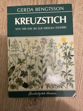 Haandarbejedets Fremme Gerda Bengtsson Kreuzstich Buch 1990 