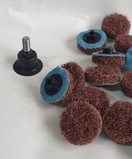 Garryson Scotch Brite Oberflächenkonditionierungsscheibe Schnellwechsel 25 mm/1 Zoll - grob