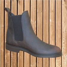 Jodhpur Stiefelette Beagel, Euroriding Leder Stiefelette, Reitschuhe, braun