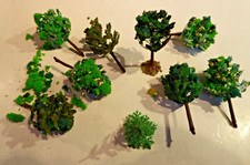 Faller 9 Bäume Landschaftsbau Anlagenbau Spur H0 60er Jahre