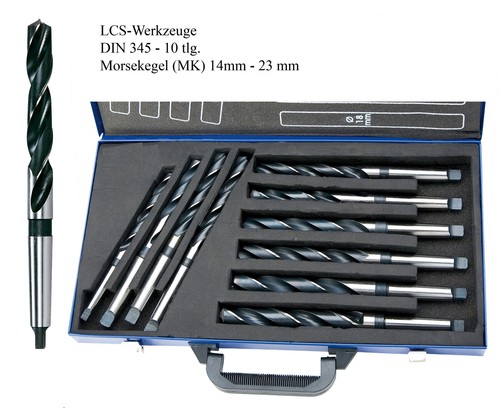 10x spiralbohrer hss mm - 10x,