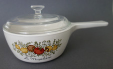 Vintage Pyroflam Holland kleiner Stieltopf  Kasserolle Glaskeramik PV-31-B