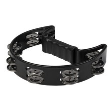 FHT-B Hand Tambourine Schwarz