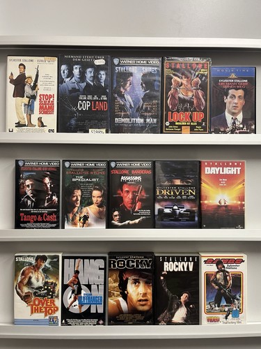 Sylvester stallone vhs - stallone,