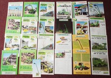 Mappe mit Prospekten Merlo Roto Panaoramic Telescopic Baufahrzeuge Stapler