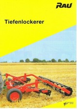 Rau Tiefenlockerer, orig. Prospekt 2000er Jahre