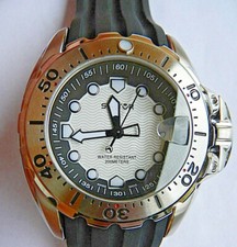 Sector + Diver 600 Silver +