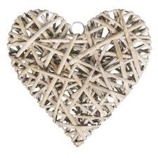 Weidenherz weiß gewischt