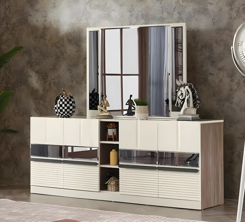 Sideboard mit spiegel - sideboard, modern