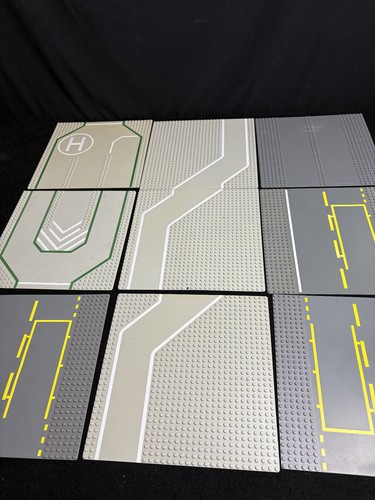 Lego straßenplatten city - 9, x