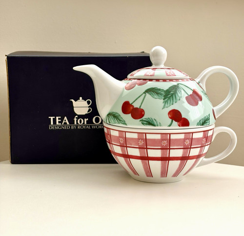 Royal worcester stacking tea - stacking, "tea