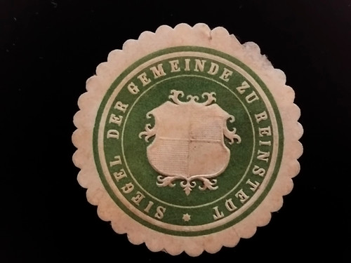 Siegelmarke siegel der stadt - siegelmarke,