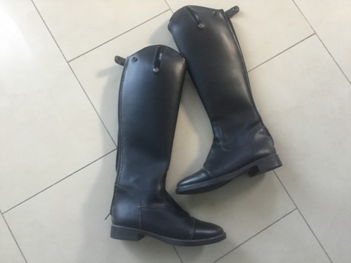 Damen reiterstiefel schwarz - damen,