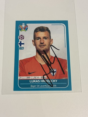 Lukas hradecky autogramm - hradecky,
