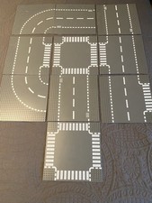Lego Platten 10 Stück. Straßen Motiv