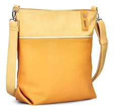 zwei Jana J12 Umhängetasche Schultertasche Tasche Sunny senfgelb gelb Neu