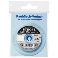 Stroft Vorfachschnur NiTi Monowire 4m Titanvorfach Raubfischvorfach Vorfach