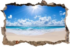wandtattoo Ozean Meer loch 3d