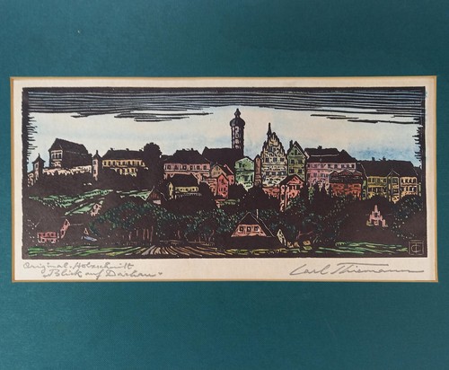 Carl thiemann blick auf dachau - thiemann,