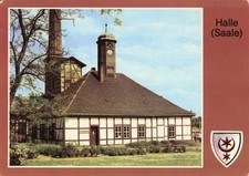 AK HALLE Saale Halloren- & Salinenmuseum 1986 DDR Sachsen-Anhalt Bild und Heimat