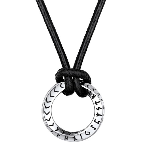 Lederkette herren damen - lederkette,