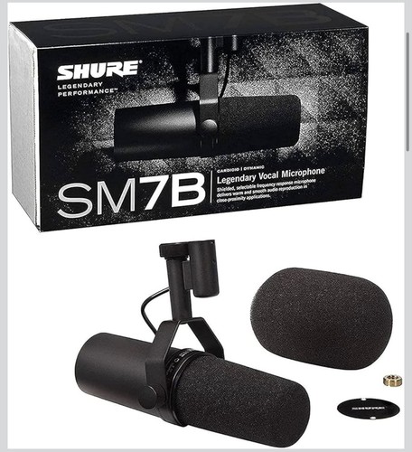 Shure sm7b cardioid dynamic - sm7b,
