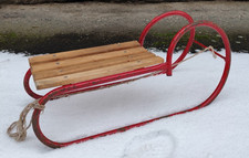 RKW DDR Schlitten Metall Bob