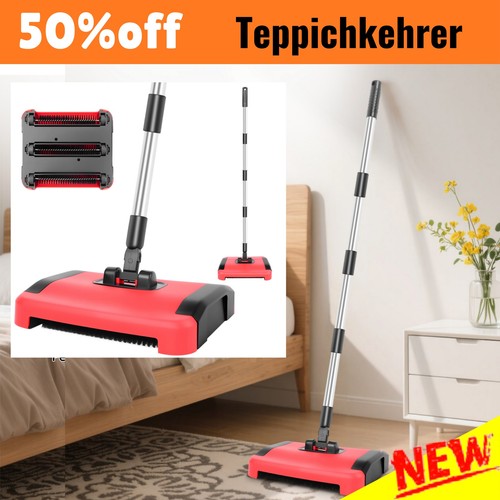 Manueller teppichkehrer - manueller,