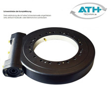 Hydr. Schwenkantrieb Drehkranz 625mm Getriebe Üb. 94:1 Drehm. 18,5kNm Bagger