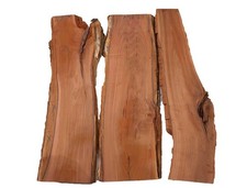 3x Zwetschge Holz für Epoxid
