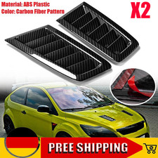 Fit Ford-Focus RS Motorhaube Lüftungsschlitze Universal Lufthutzen Lufteinlässe